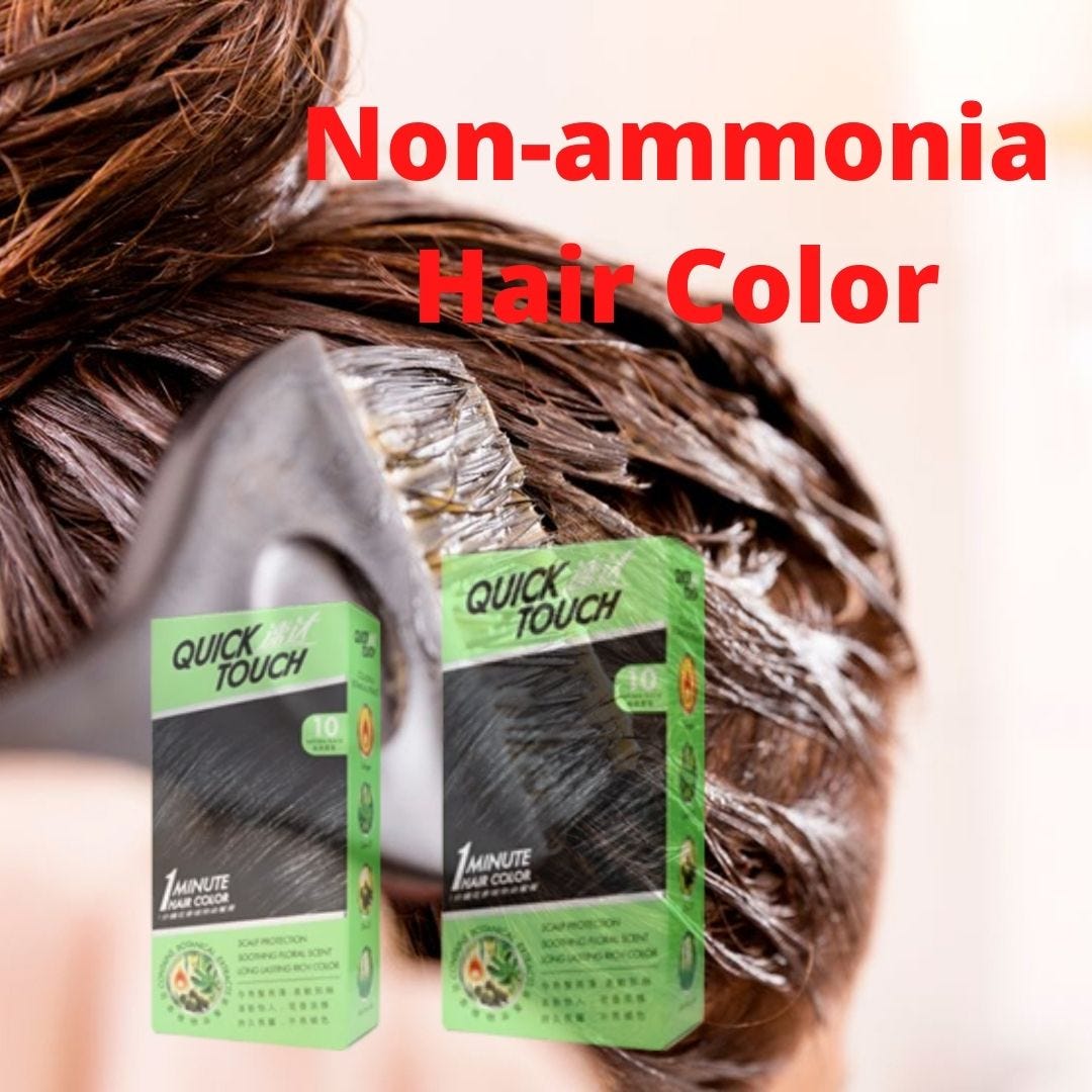 Why Use Nonammonia Hair Color? Quicktouch Medium