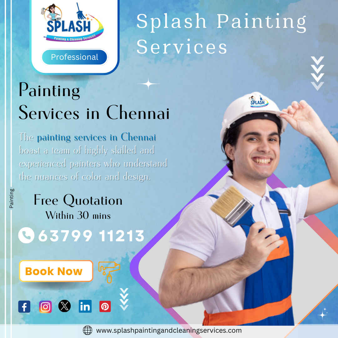 Professional painters in Chennai Splash PNC Medium