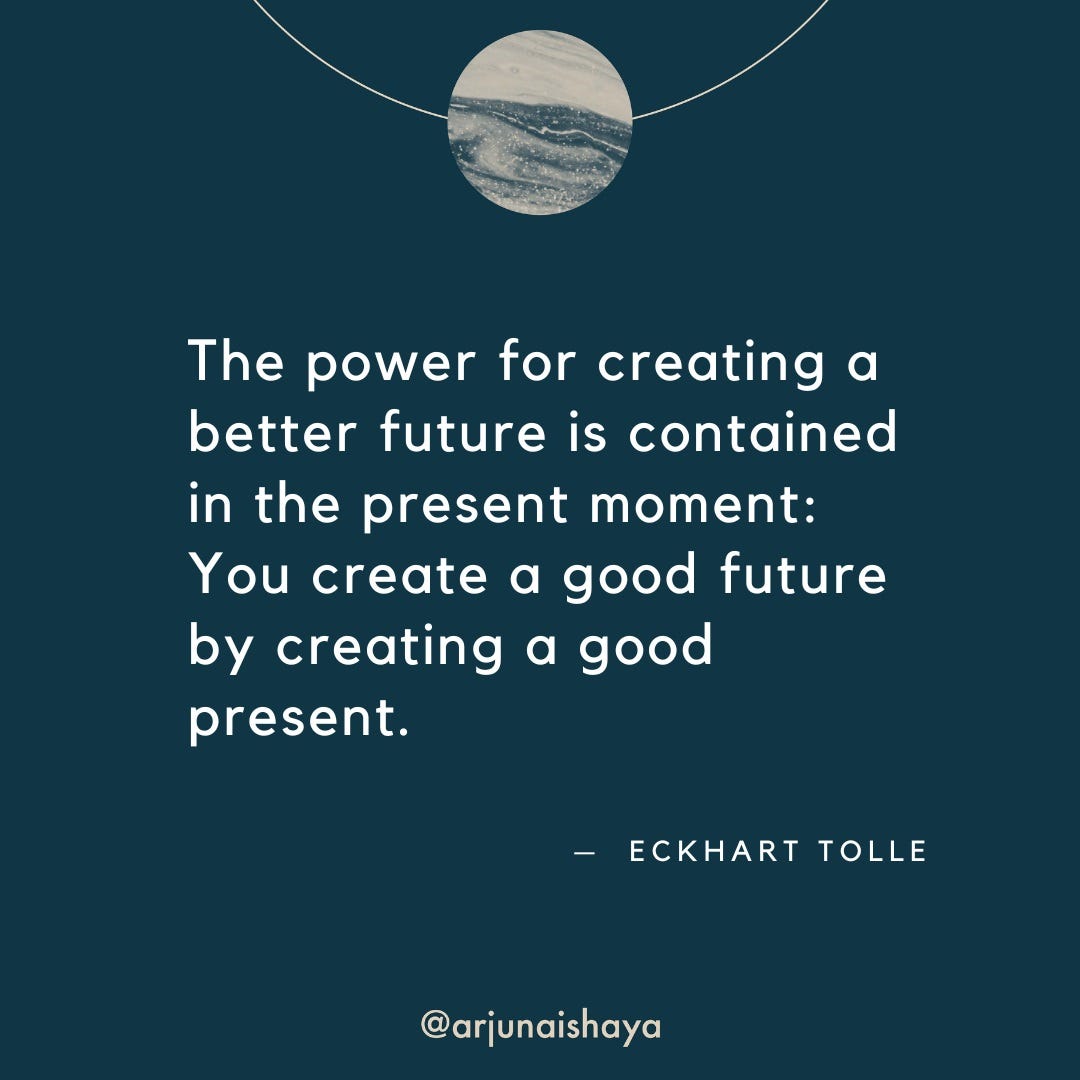 Arrive. “The power for creating a better future… | by Arjuna Ishaya ...