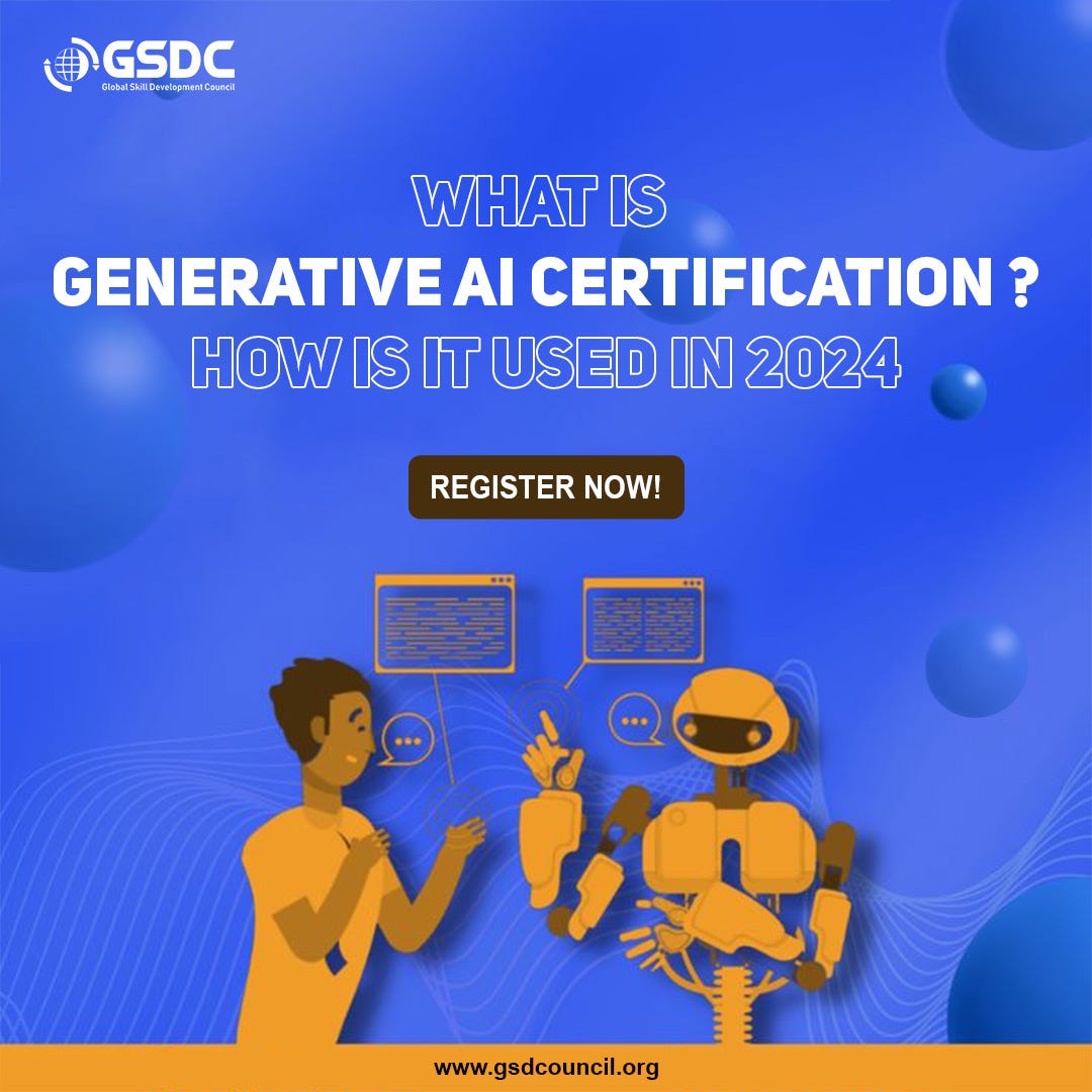 What Is Generative AI Certification ? How Is It Used in 2024 ankita