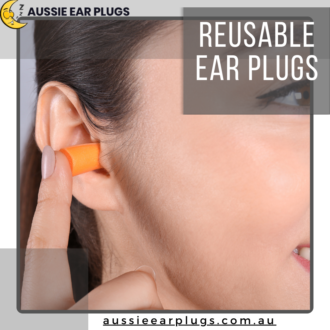 Reusable Ear Plugs Improve Your Comfort and Safety by AUSSIE EAR