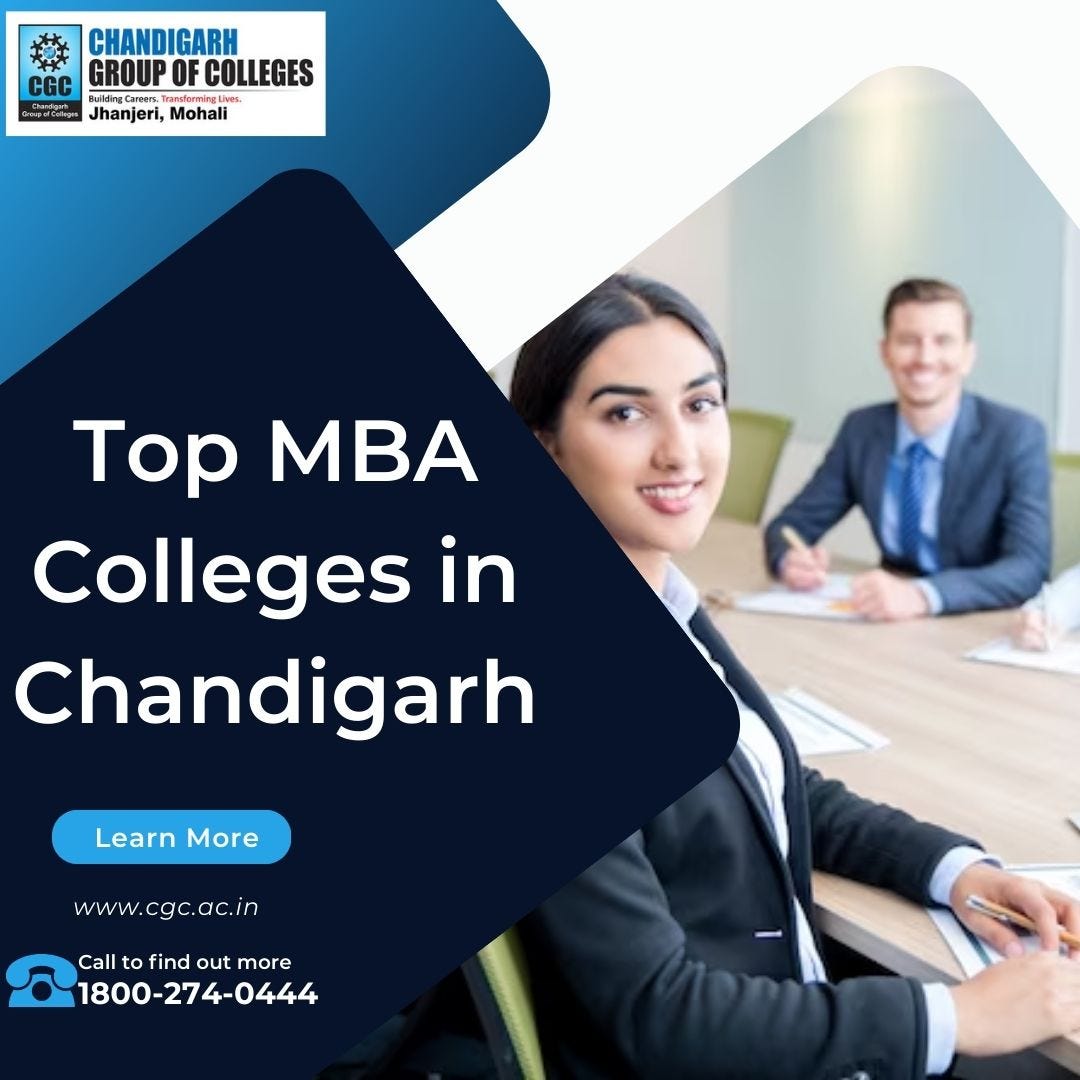 Jobs In Chandigarh For Mba Marketing Top MBA Colleges in Chandigarh - Cgcadmissions2023 - Medium