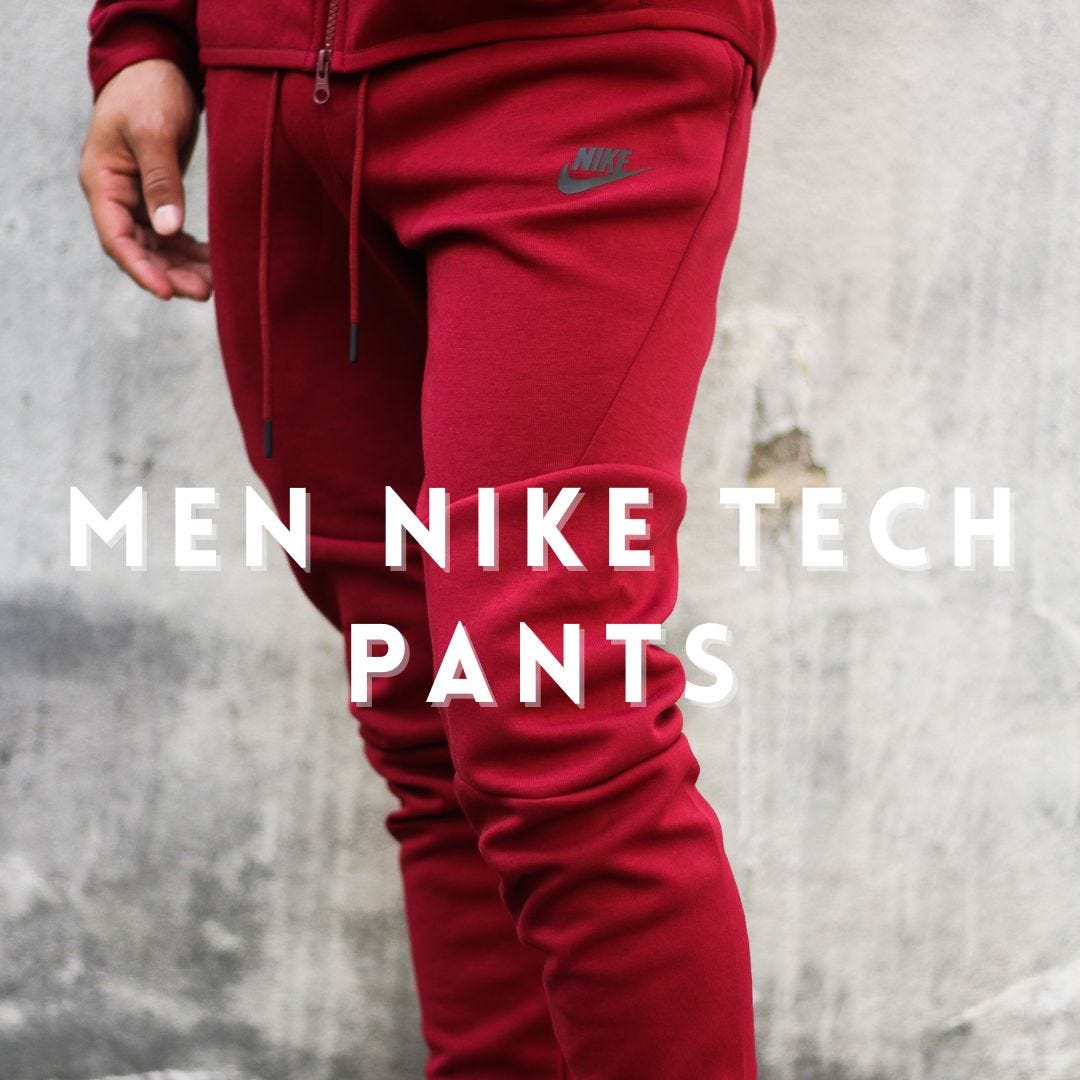 The Ultimate Guide to Red Nike Tech Pants Style, Functionality, and