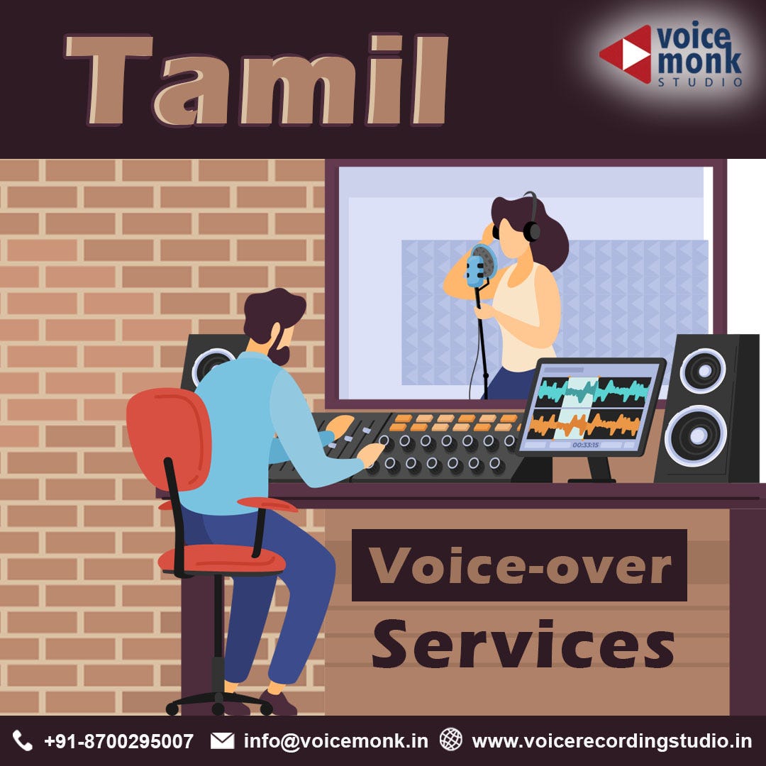 Looking for topnotch Tamil voice over services? Voiceoverservices
