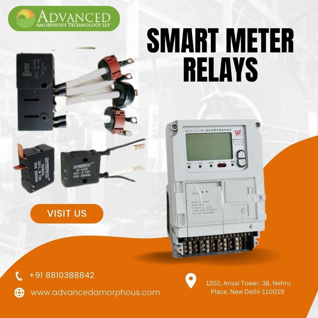 Smart Meter Relays Advanced Amorphous Medium