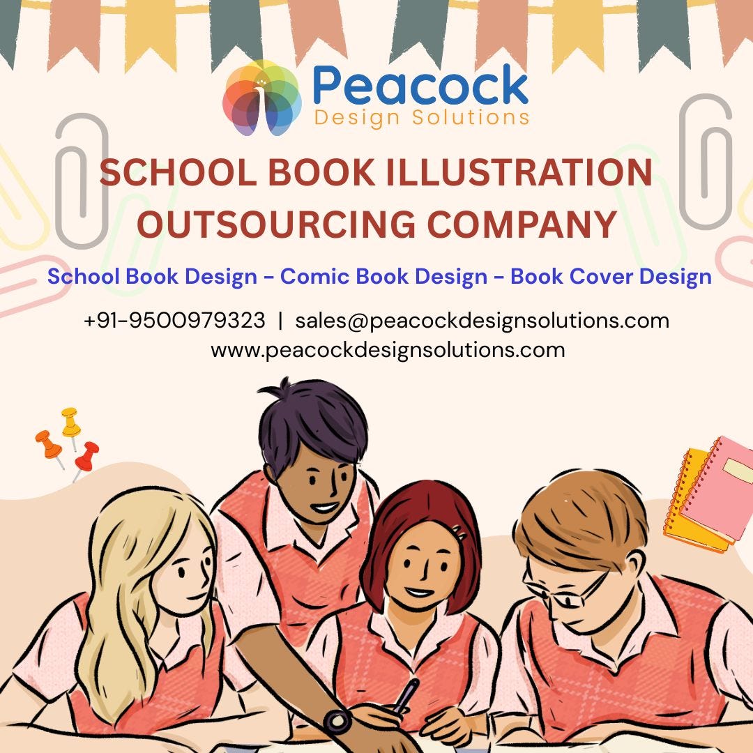 📚 Bring School Books to Life with Stunning Illustrations!