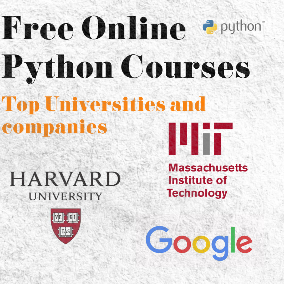 Free Online Python Tutorial Courses From Top Universities And Companies ...