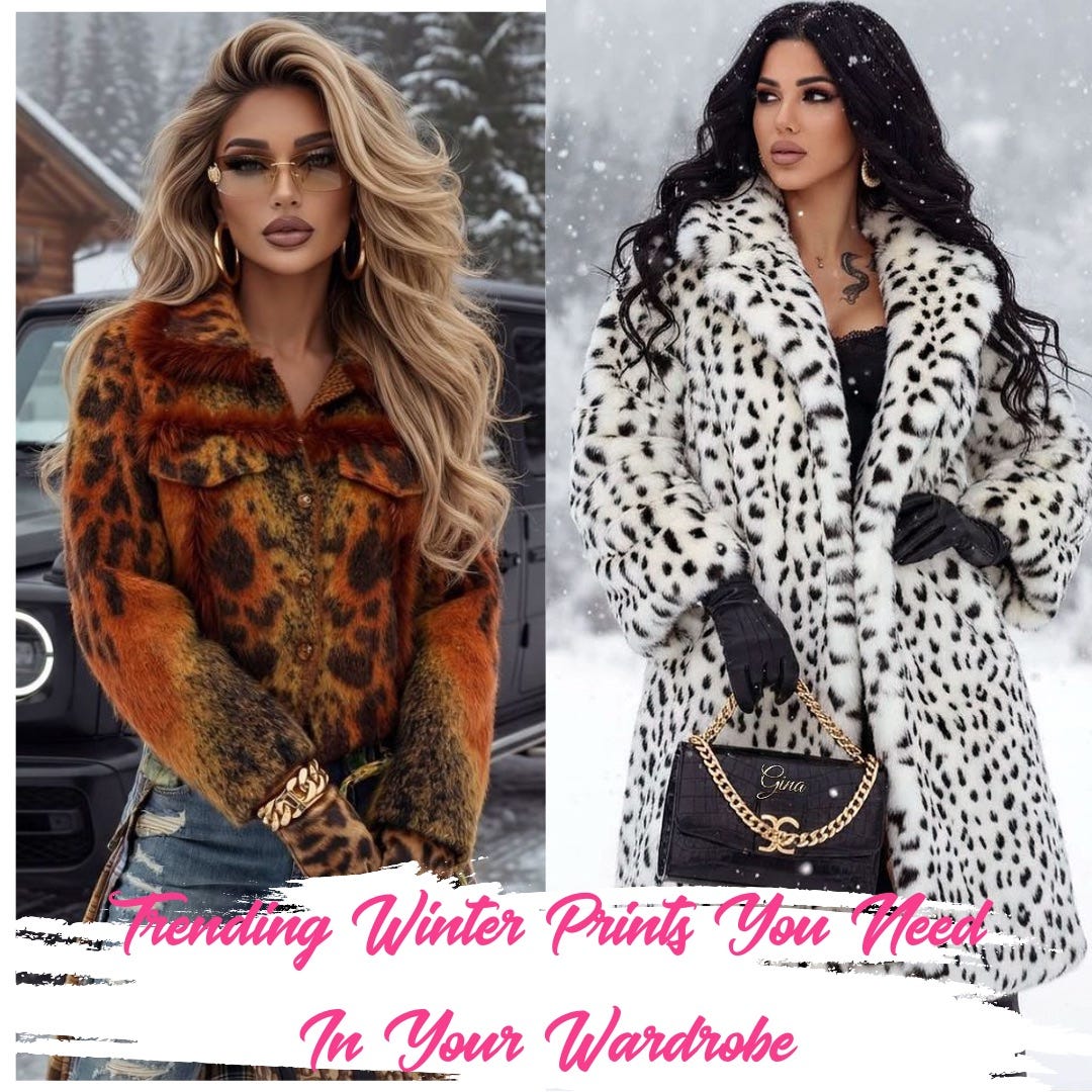 Trending Winter Prints You Need In Your Wardrobe ❤