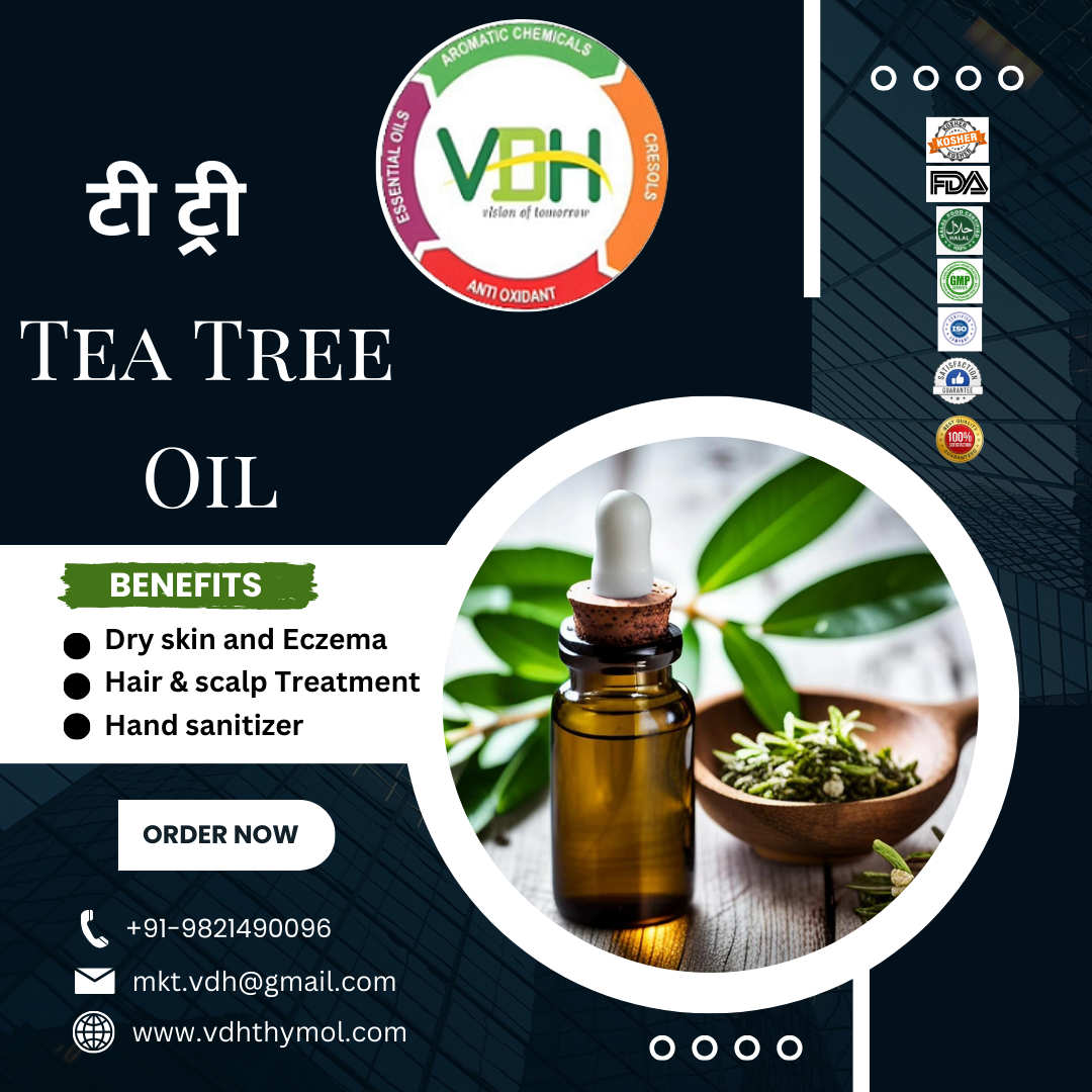 What is Tea Tree Oil — Uses and Side Effects by VDH Organics Pvt Ltd
