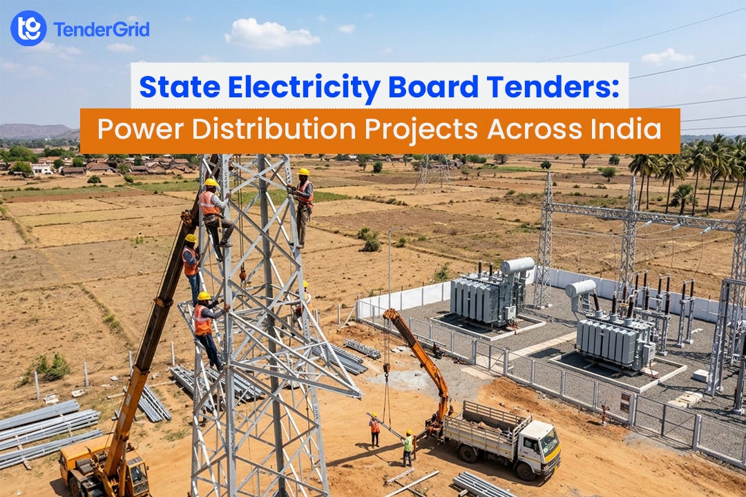 State Electricity Board Tenders: Power Distribution Projects Across India
