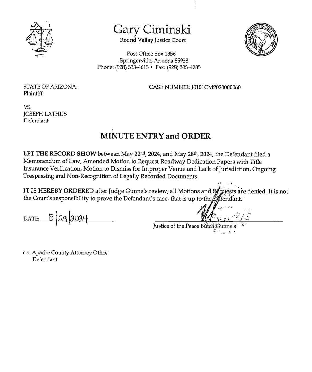 Analysis and Commentary: Judicial Order Highlights Burden of Proof 