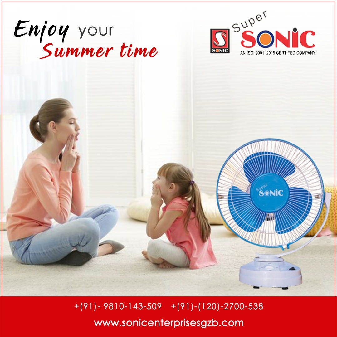 Table Fan Manufacturers Sonic Enterprises by Sonicenterprisesgzb