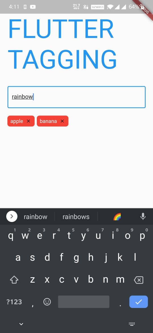 Tags In Flutter. What are tags? | by Apoorv Wadhwa | FlutterDevs