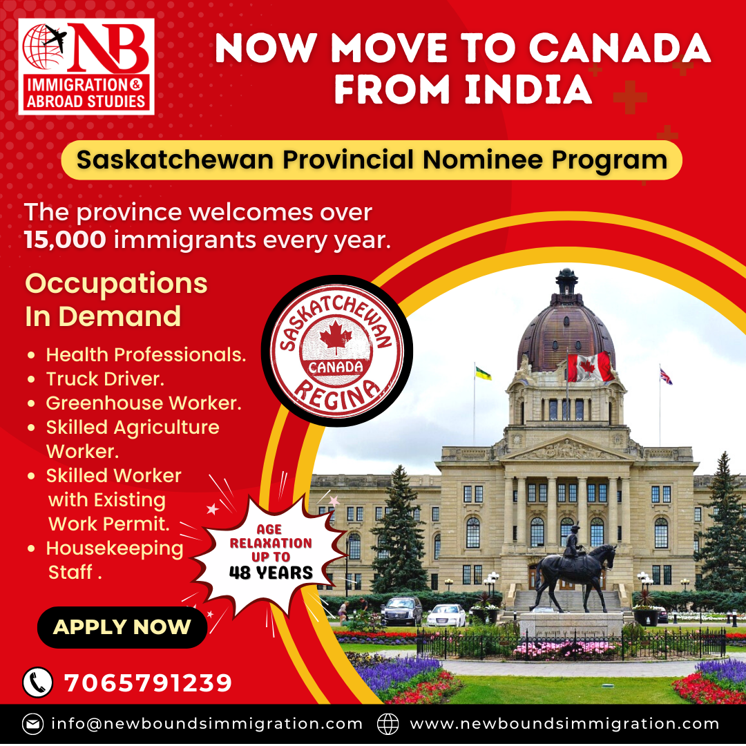 Saskatchewan Provincial Nominee Program. The province welcomes over ...