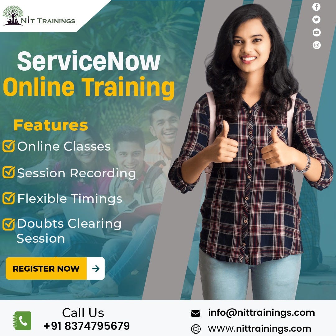 Servicenow training institute in Ameerpet | Servicenow training and ...