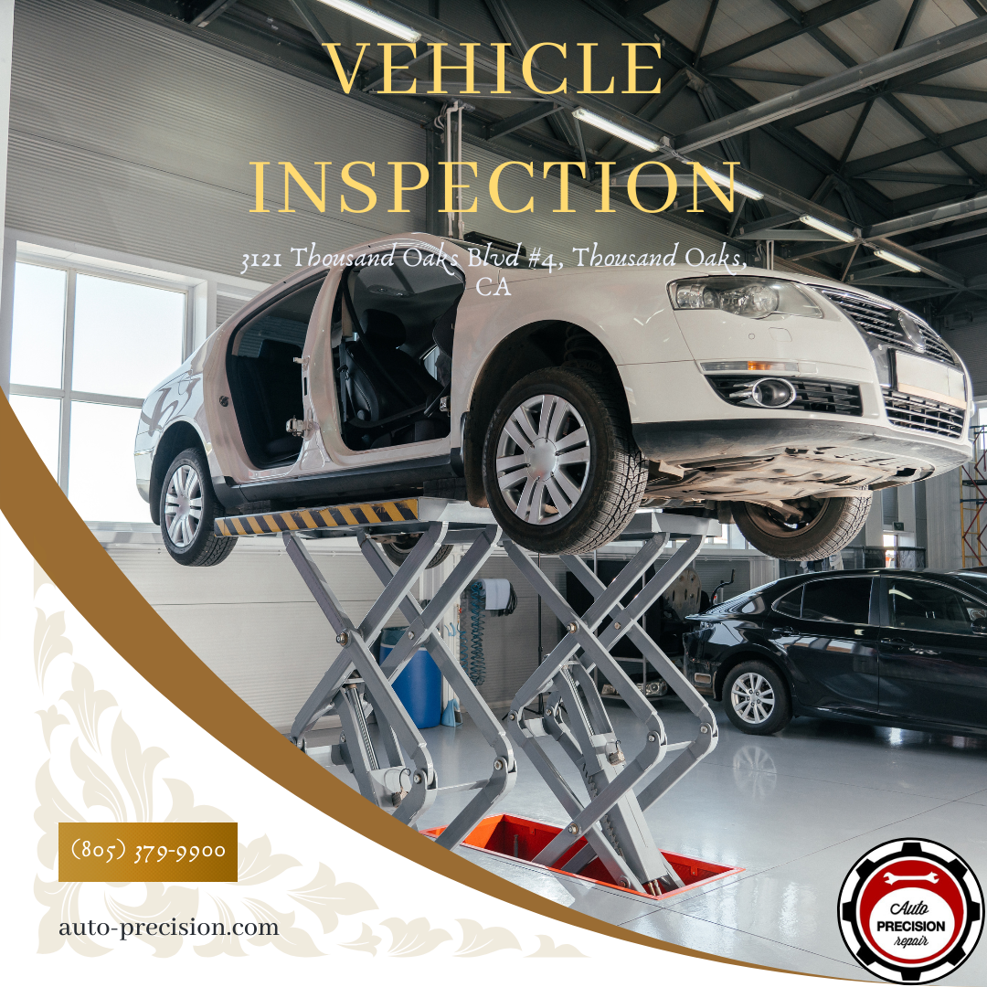 GET YOUR VEHICLE INSPECTION DONE TODAY! Auto Precision Repair Medium