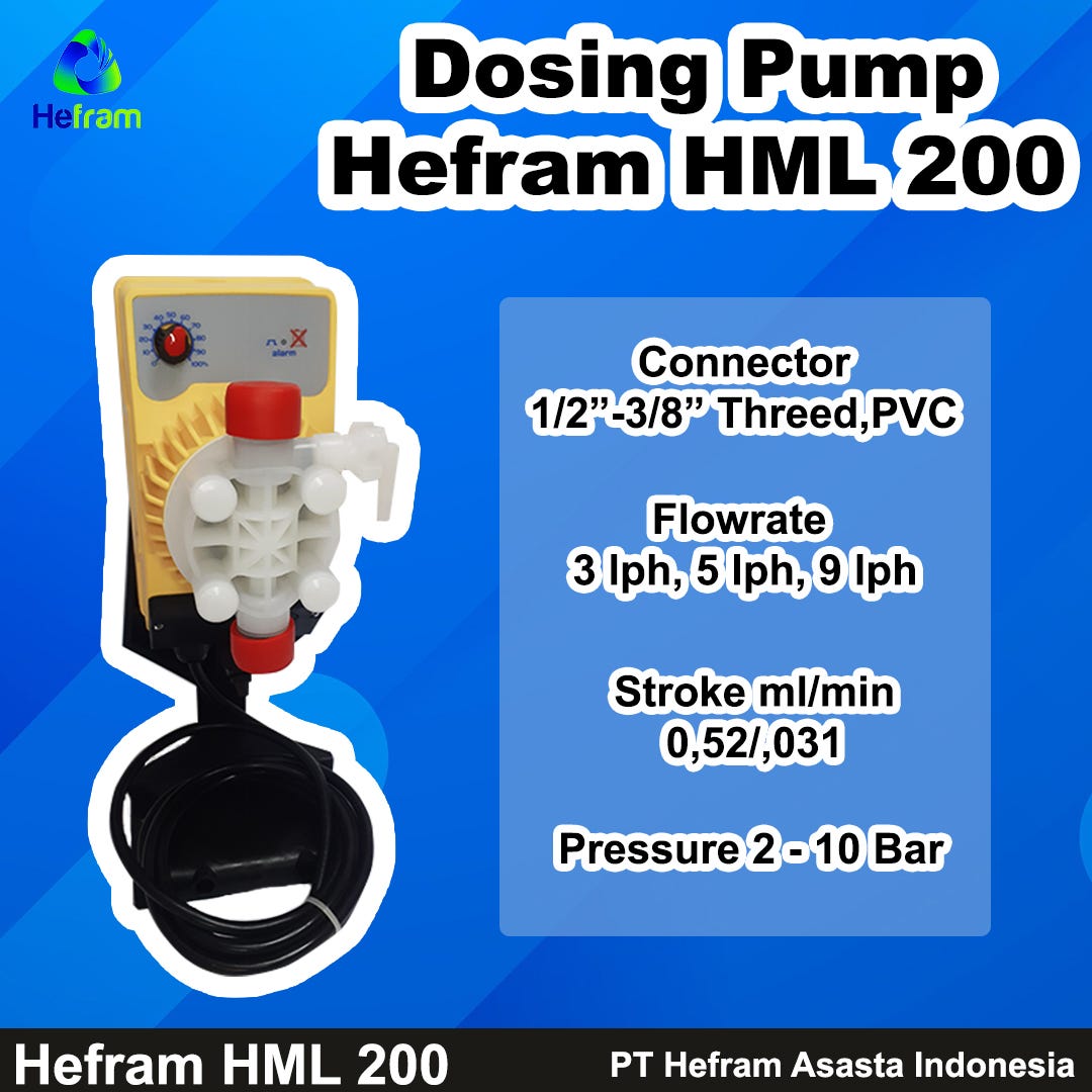 Dosing Pump Controller — Hefram HML 200 - Ikhsanhefram - Medium