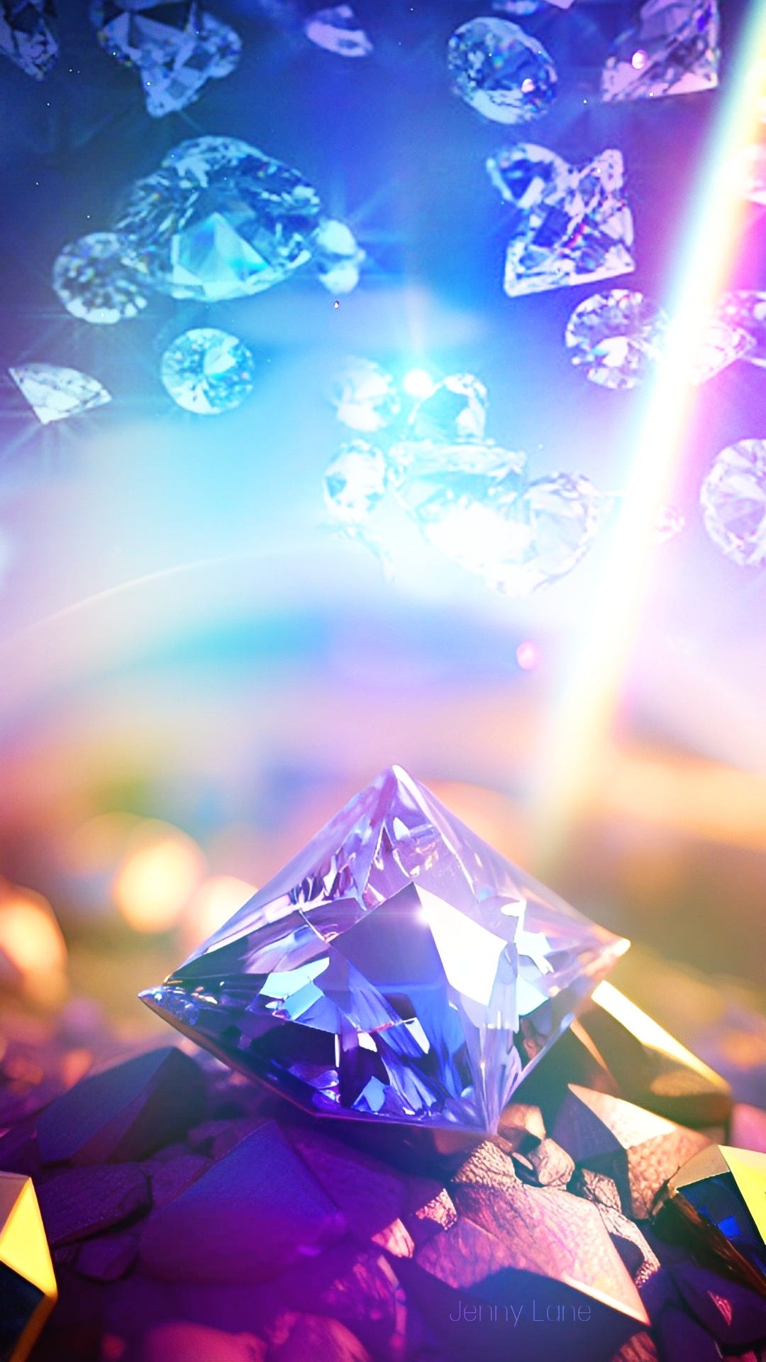 Diamond Showers and a Piece of Tooth by Jenny Lane Nowisms Mar