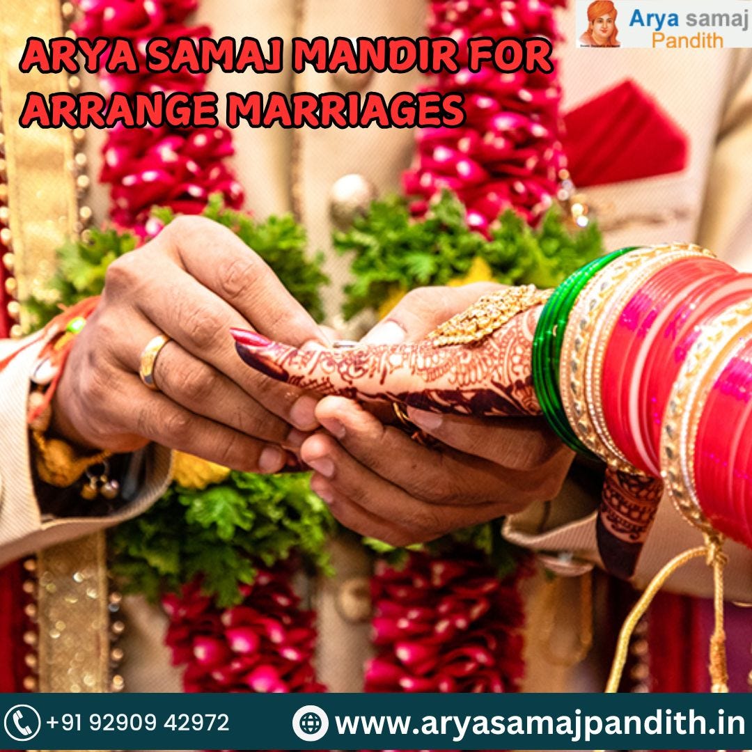 Arya Samaj Mandir for Arrange Marriages in Hyderabad