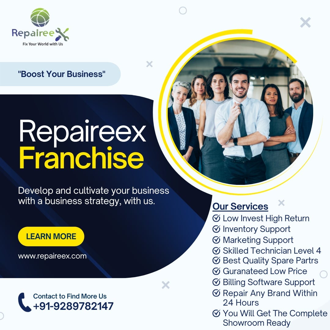 Best Mobile Franchise Business in India by Repaireex Sep, 2023 Medium