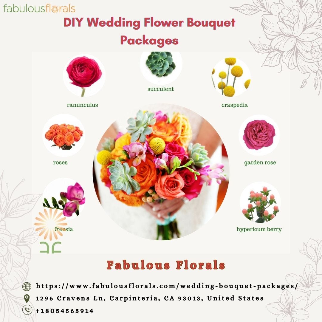 “Design your dream wedding with affordable bulk flowers. Create