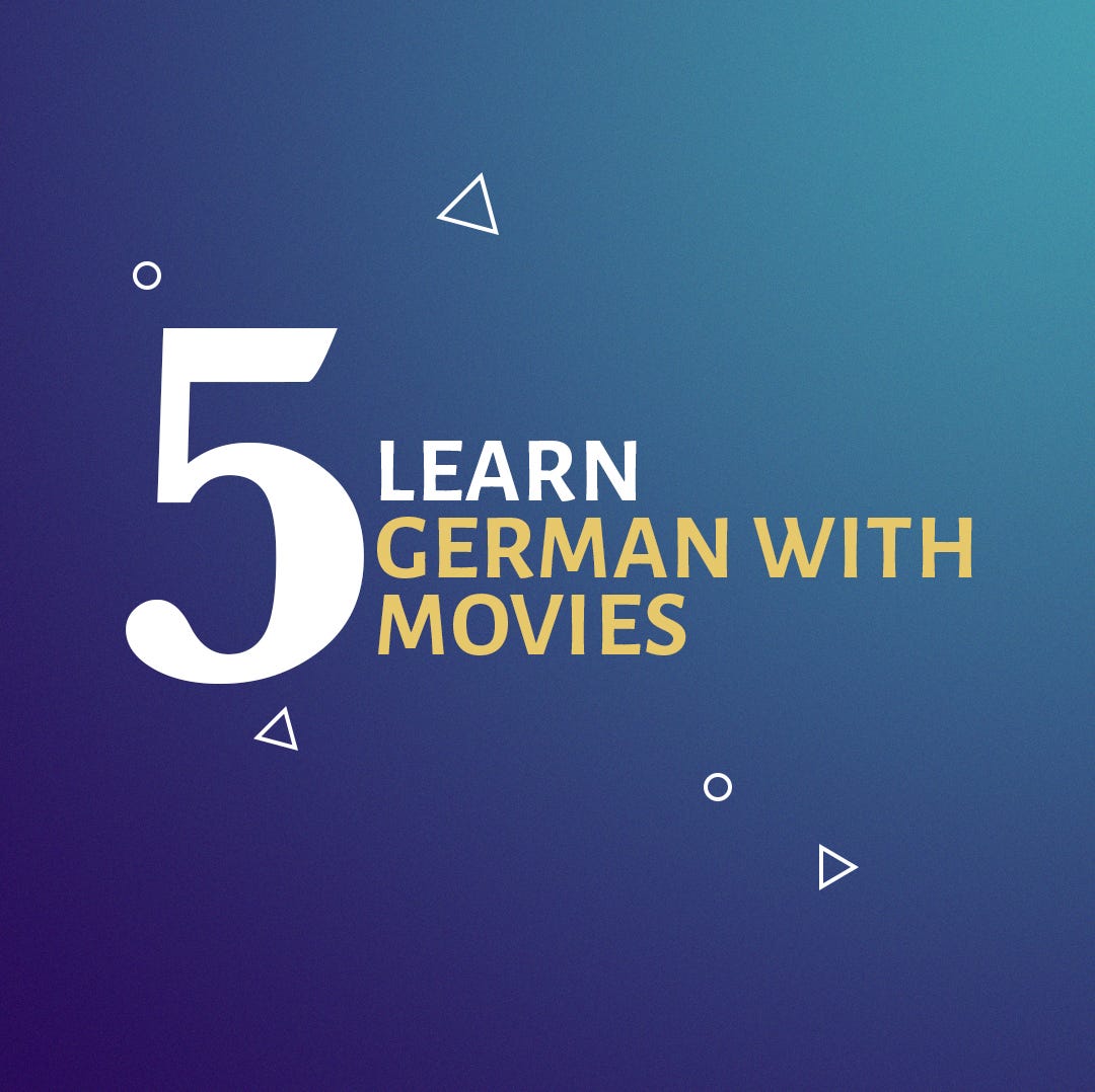 Best German movies for learning German language by Getzacademy Medium