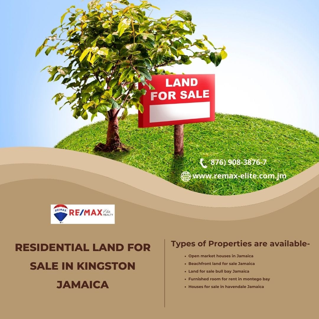 Residential Land for Sale in Kingston Jamaica Remax Elite Realty Medium