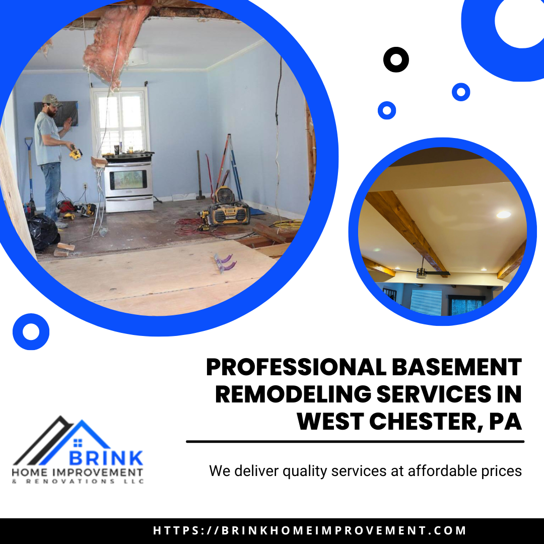 Professional Basement Remodeling Services in West Chester, PA Brink