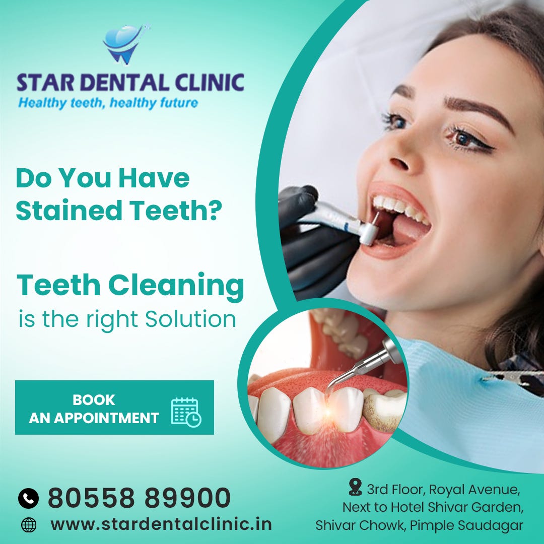 Teeth Cleaning in Pimple Saudagar Star Dental Clinic Star Dental