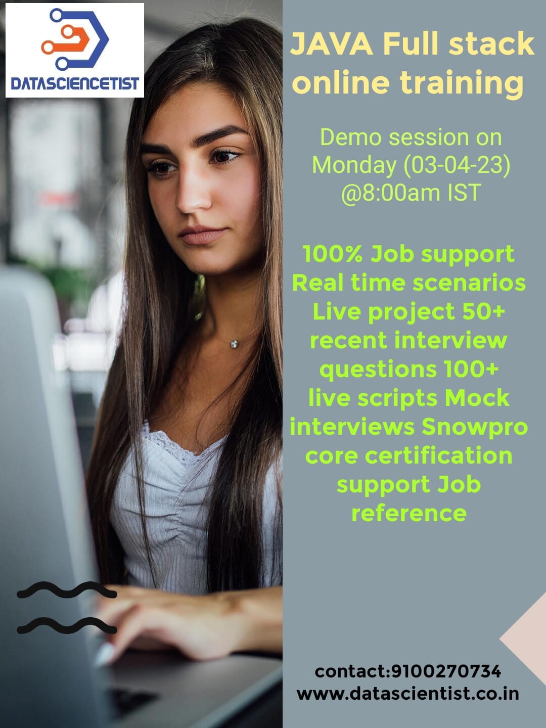 JAVA FULLSTACK Online training - DATA SCIENTISTS - Medium