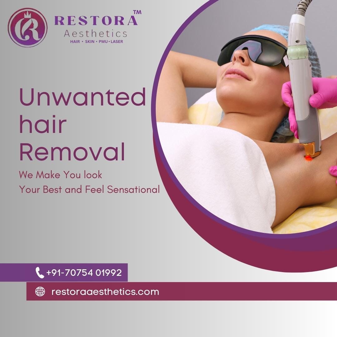 BEST HAIR REMOVAL CLINIC IN VIZAG! - Restora Aesthetics - Medium