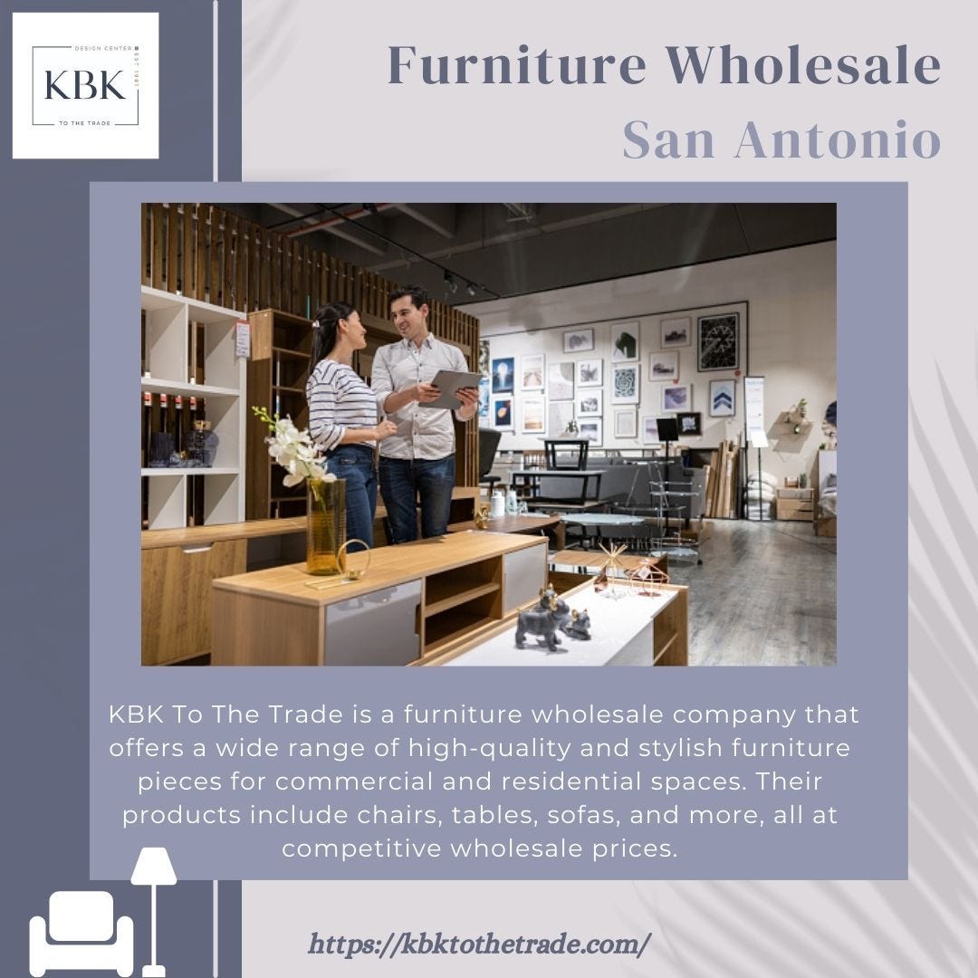 Wholesale discount furniture deals