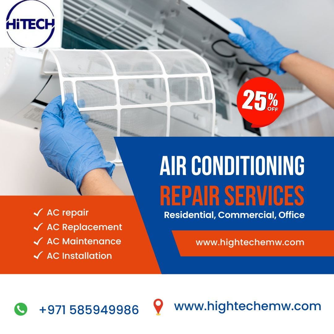 Best Air Conditioner Repair Service in Dubai HighTech