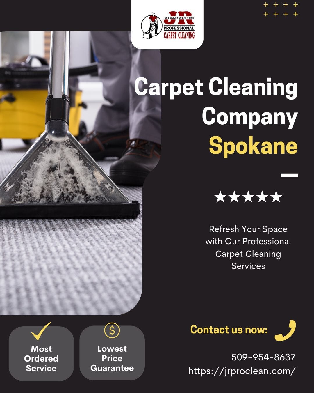 Carpet Cleaning Company Spokane JR PRO Clean Medium