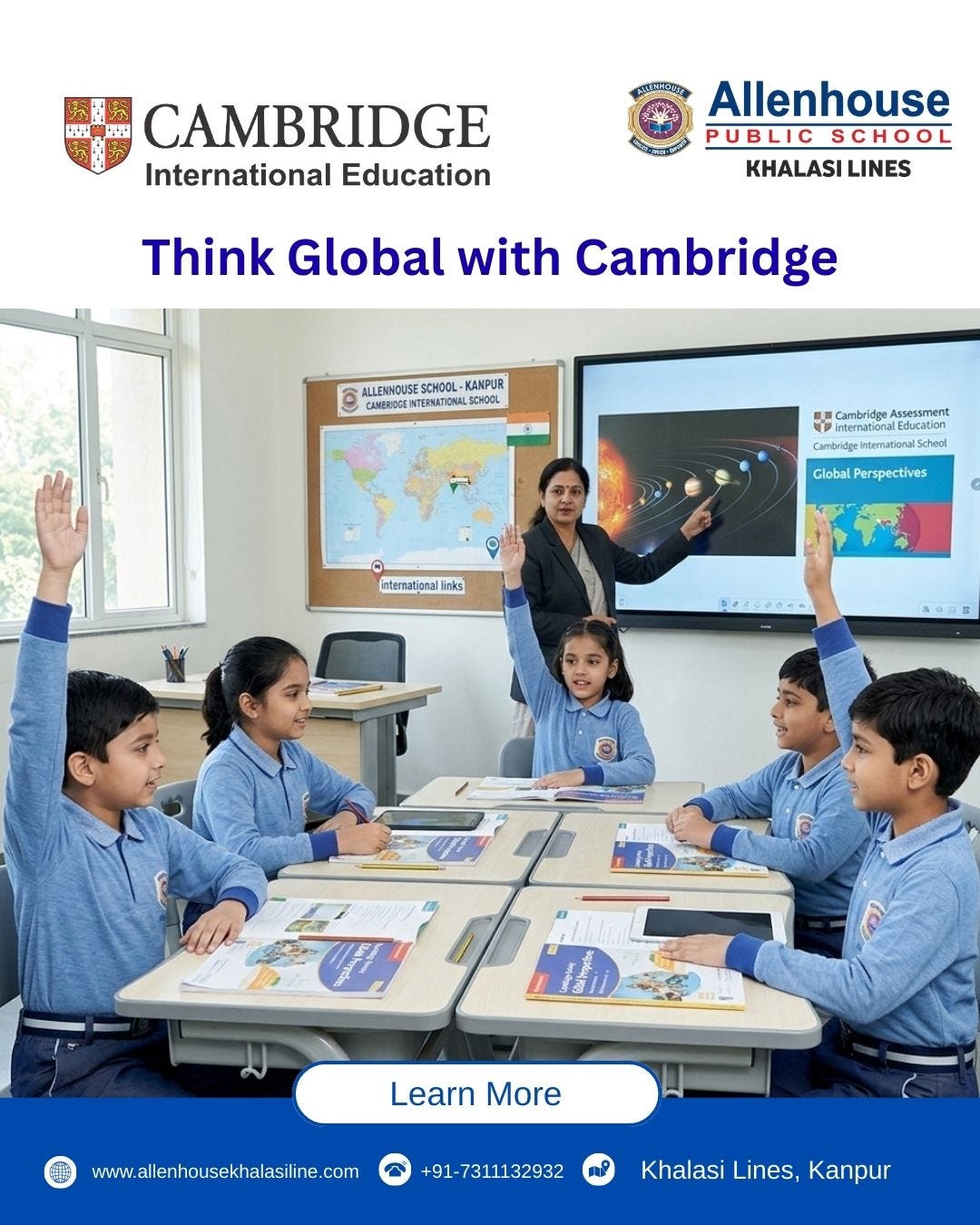 Cambridge-affiliated School in Kanpur