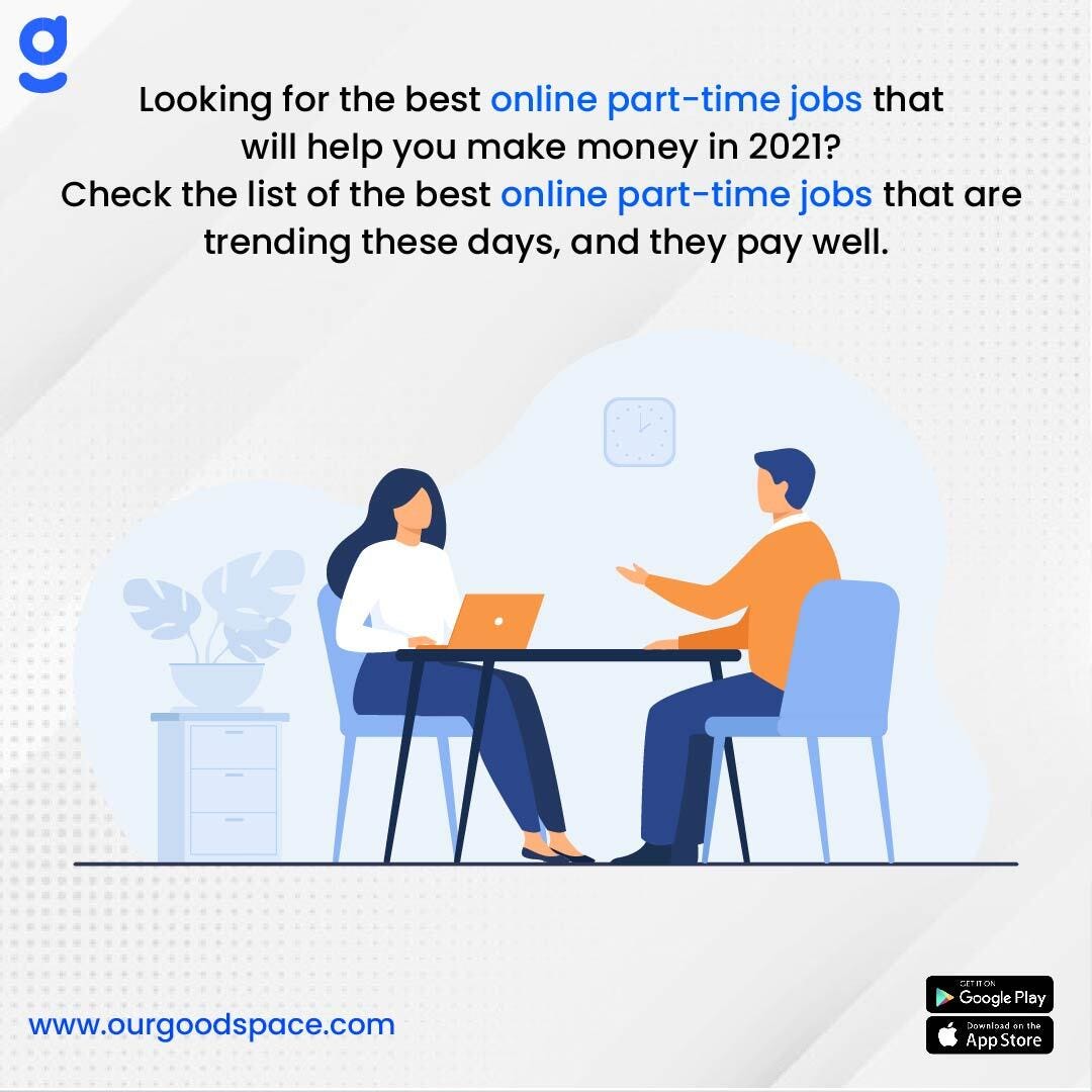 Online Part Time Jobs. These are the Best Online Part Time… by amit space Medium