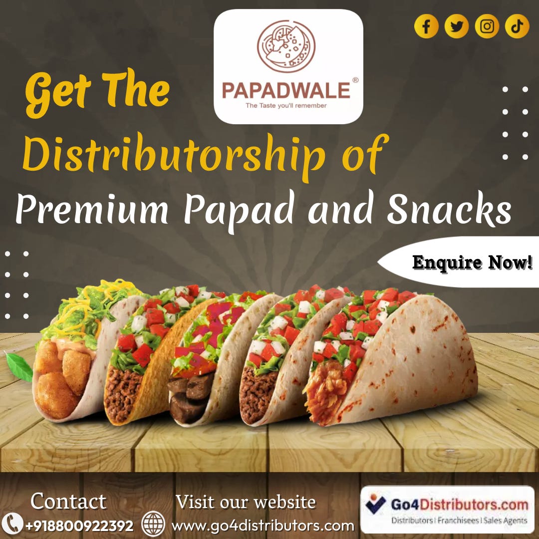 Getting Started in the Crunchy Market A HowTo Guide for Rice Papad Distributors. by