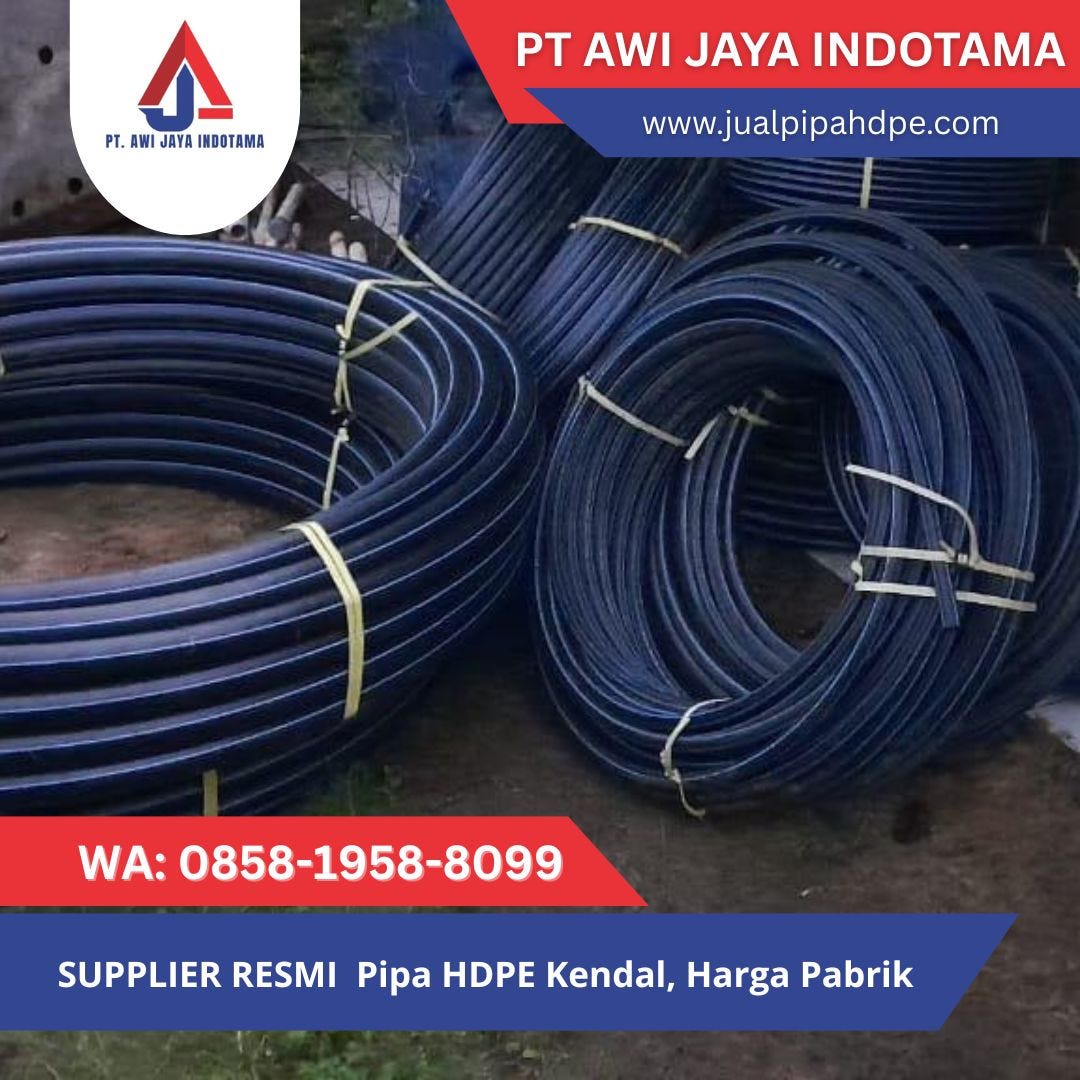 WA 0858–1958–8099, SUPPLIER RESMI Pipa HDPE Kendal, Harga Pabrik