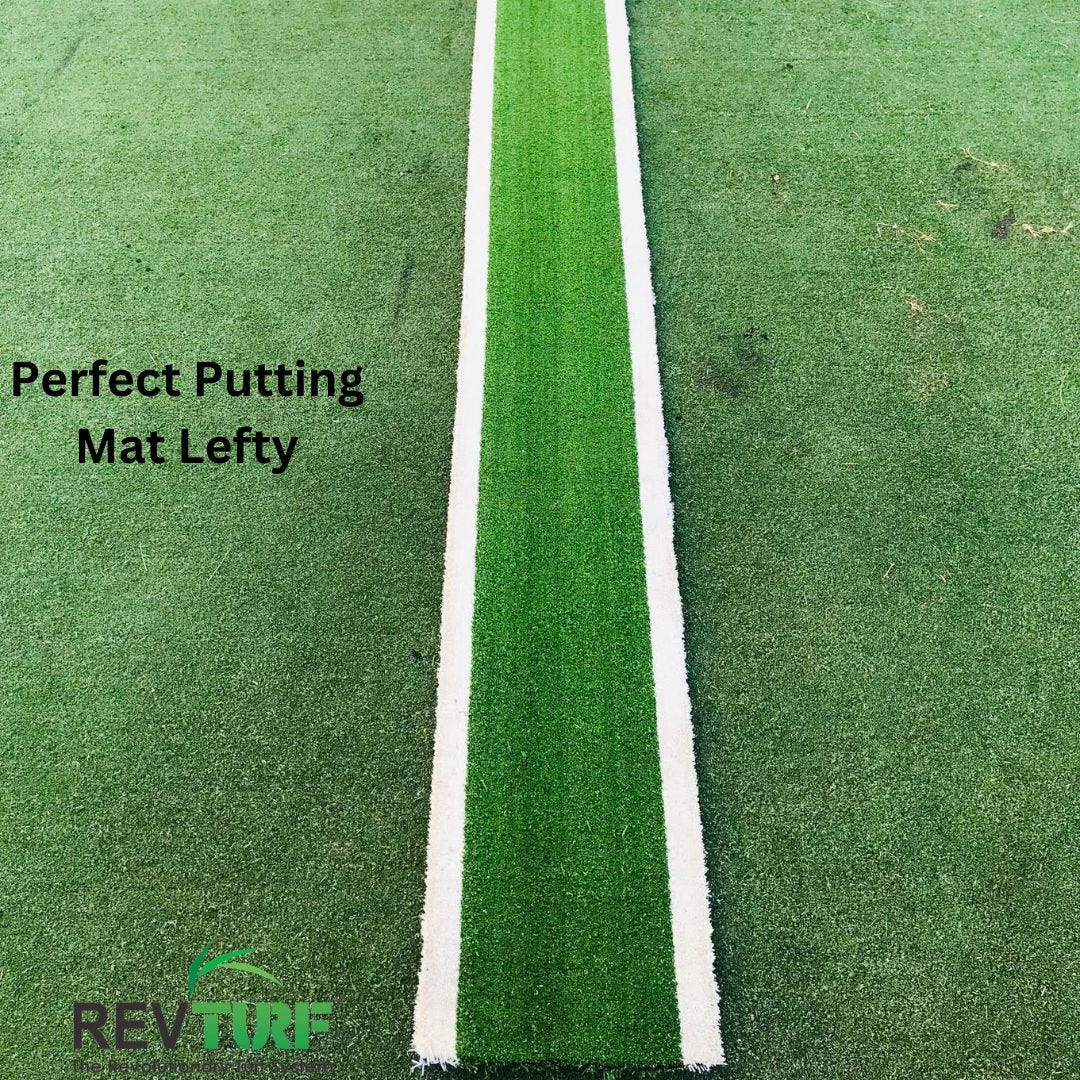 Perfect Putting Mat Lefty Revturf Artificial Grass Medium