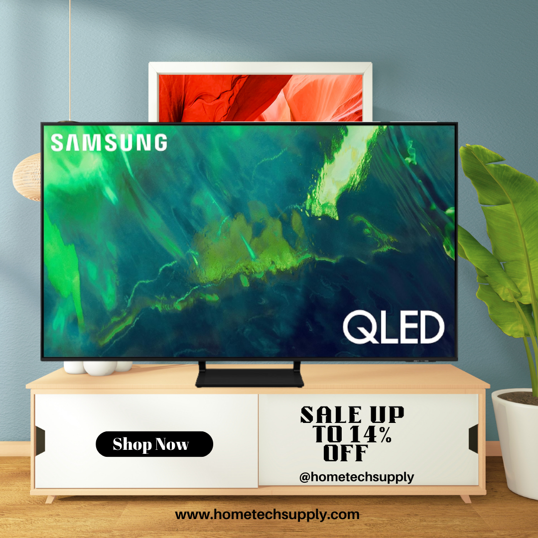 Experience the epitome of entertainment! Discover the SAMSUNG 75-inch QLED  Q70A 4K UHD Smart TV - Home Tech Supply - Medium