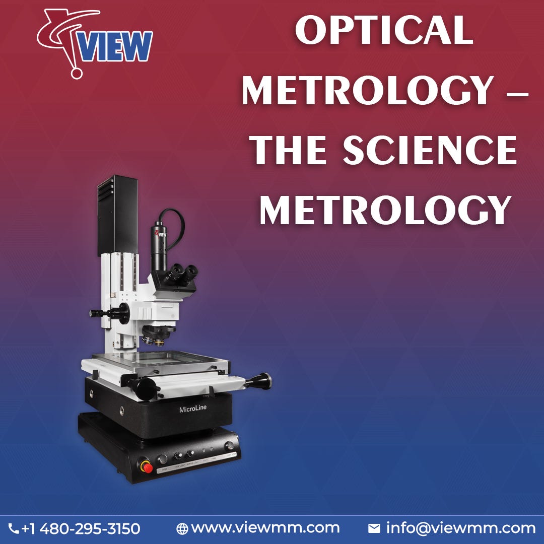 Optical metrology — The science metrology by View mm Medium
