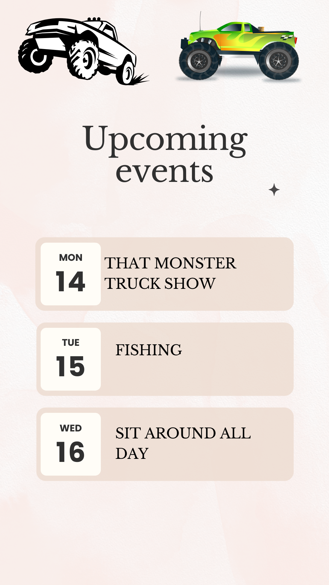What to Expect When Going to a Monster Truck Show | by Terence Scott ...