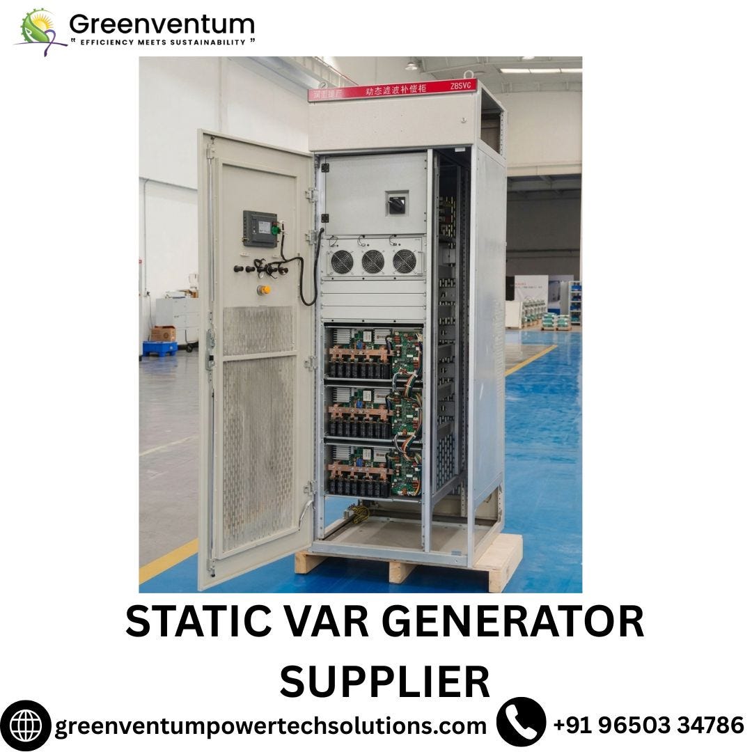 Top Static Var Generator Supplier: Advanced SVG Systems for Industrial Power Quality