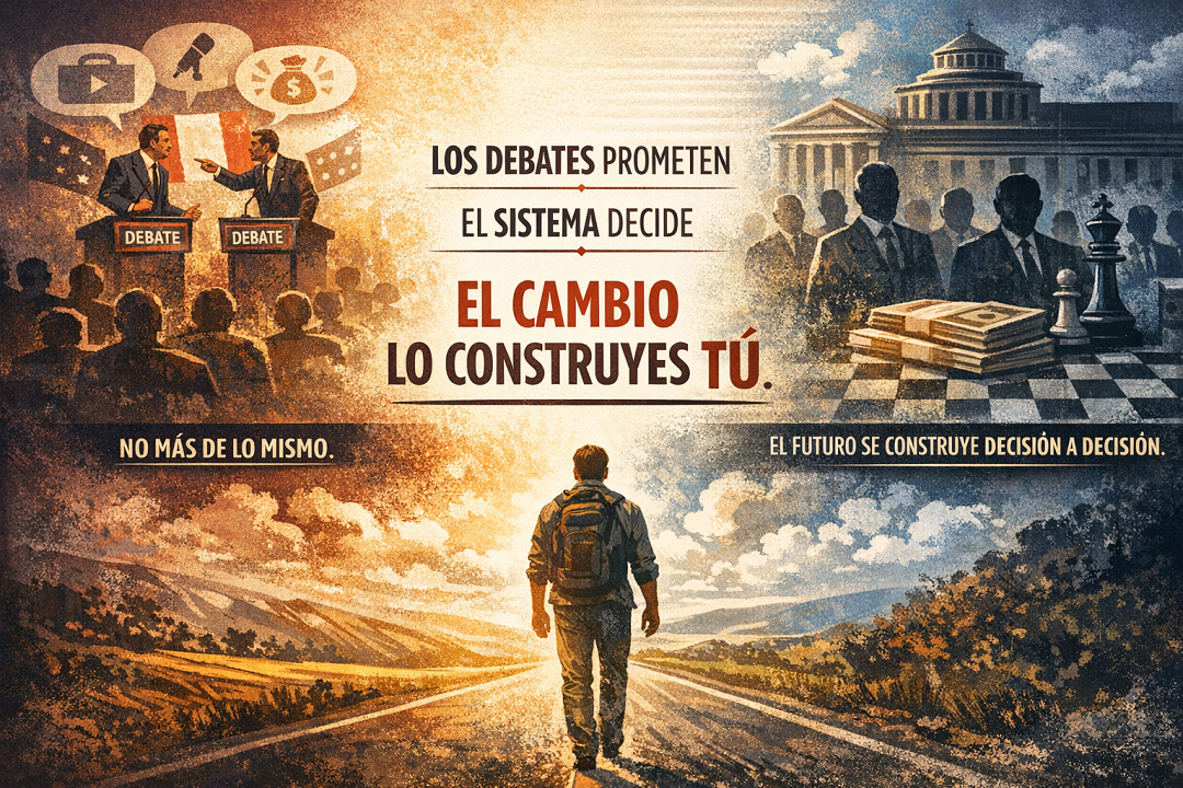EL CAMBIO QUE EL PERÚ ESPERA NO ESTÁ EN LOS DEBATES