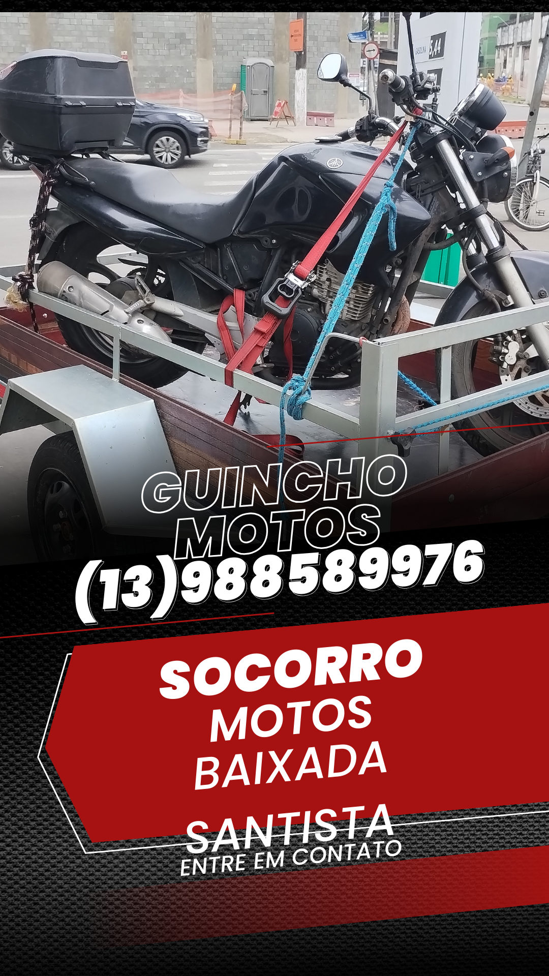 Guincho Tude Bastos (13) 988589976 - Guincho em Santos (13