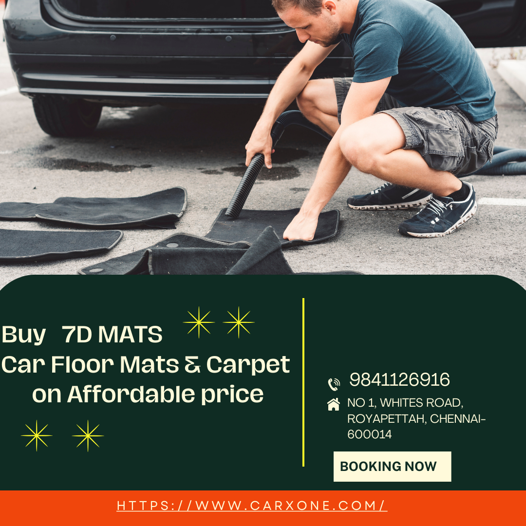 7D mats provide luxury fitting for your car’s interior. These mat trap