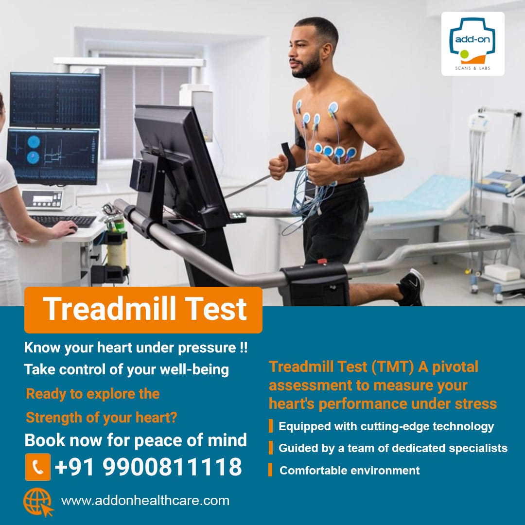 Treadmill Test in Bangalore. Are you tired of guessing about your… by