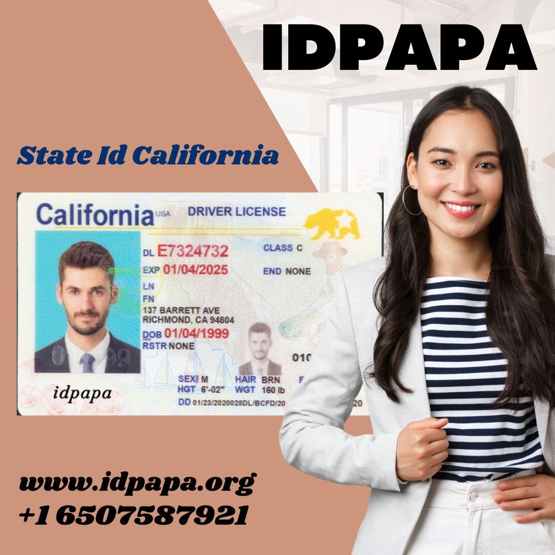 Elevate Your Identity Purchase the Best Scannable California ID from IDPAPA by IDPAPA Jan