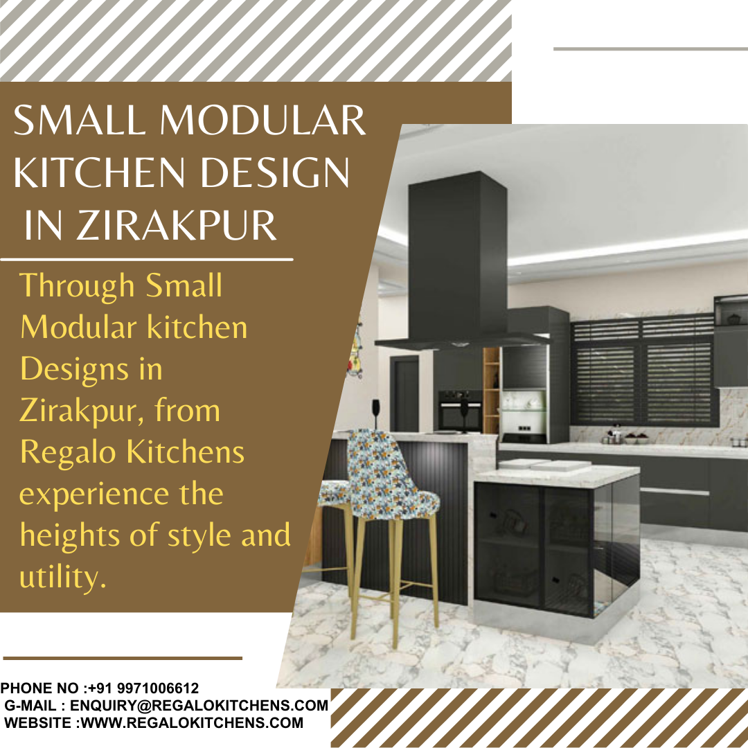 modular Small Modular Kitchen Design in Zirakpur - Kitchen Design - Medium