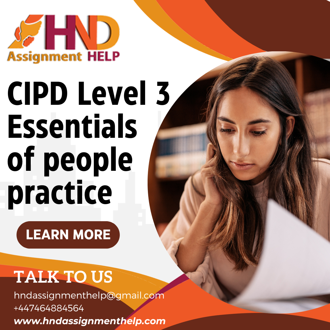 cipd level 3 assignment 1